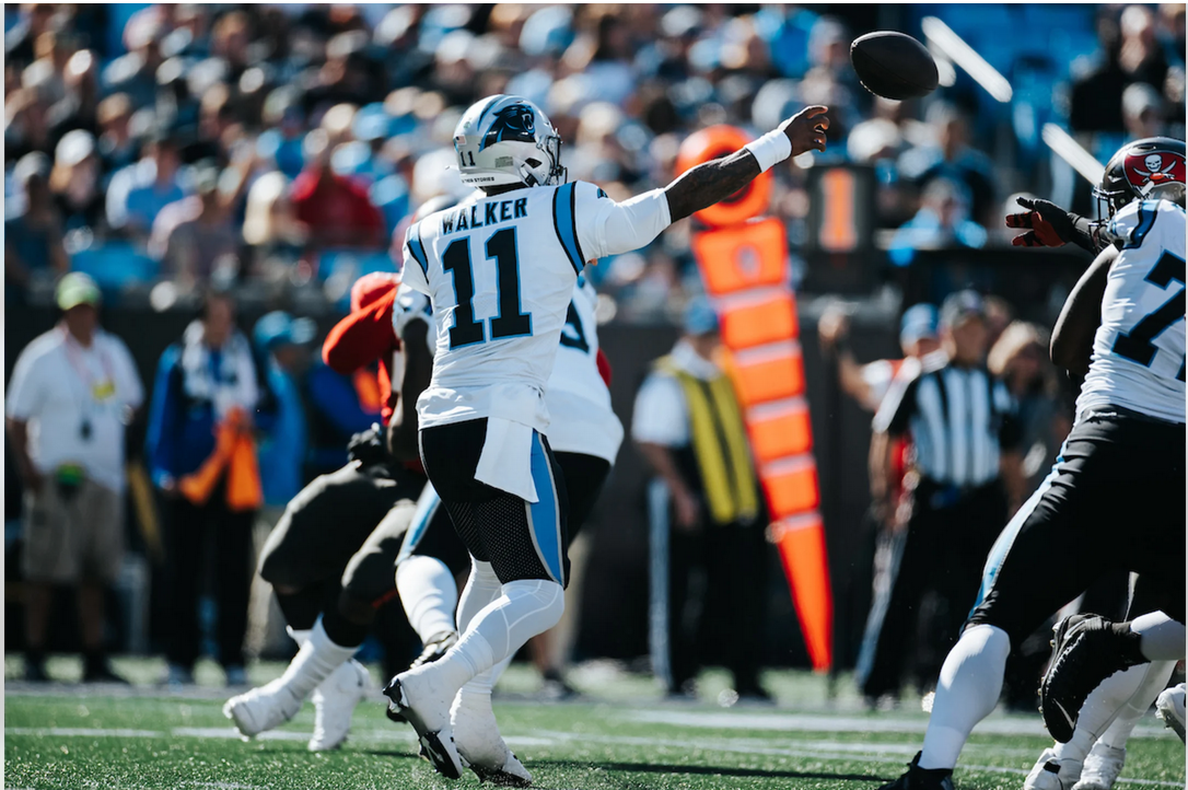 Column: P.J. Walker may be the new top dog for the Carolina Panthers, Sports