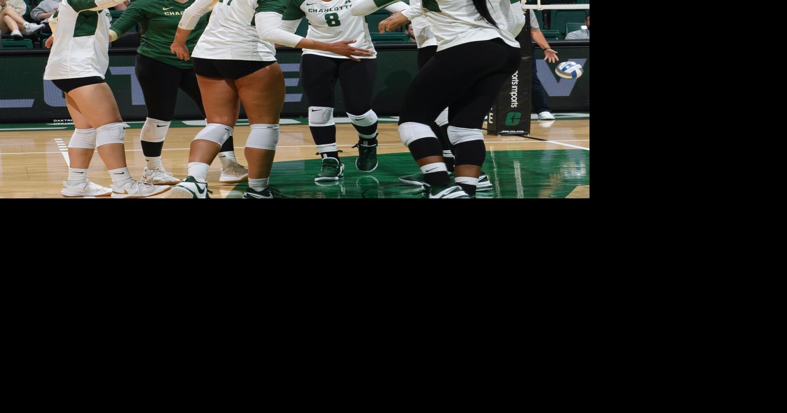Charlotte volleyball secures twowin victory against UNC Greensboro and
