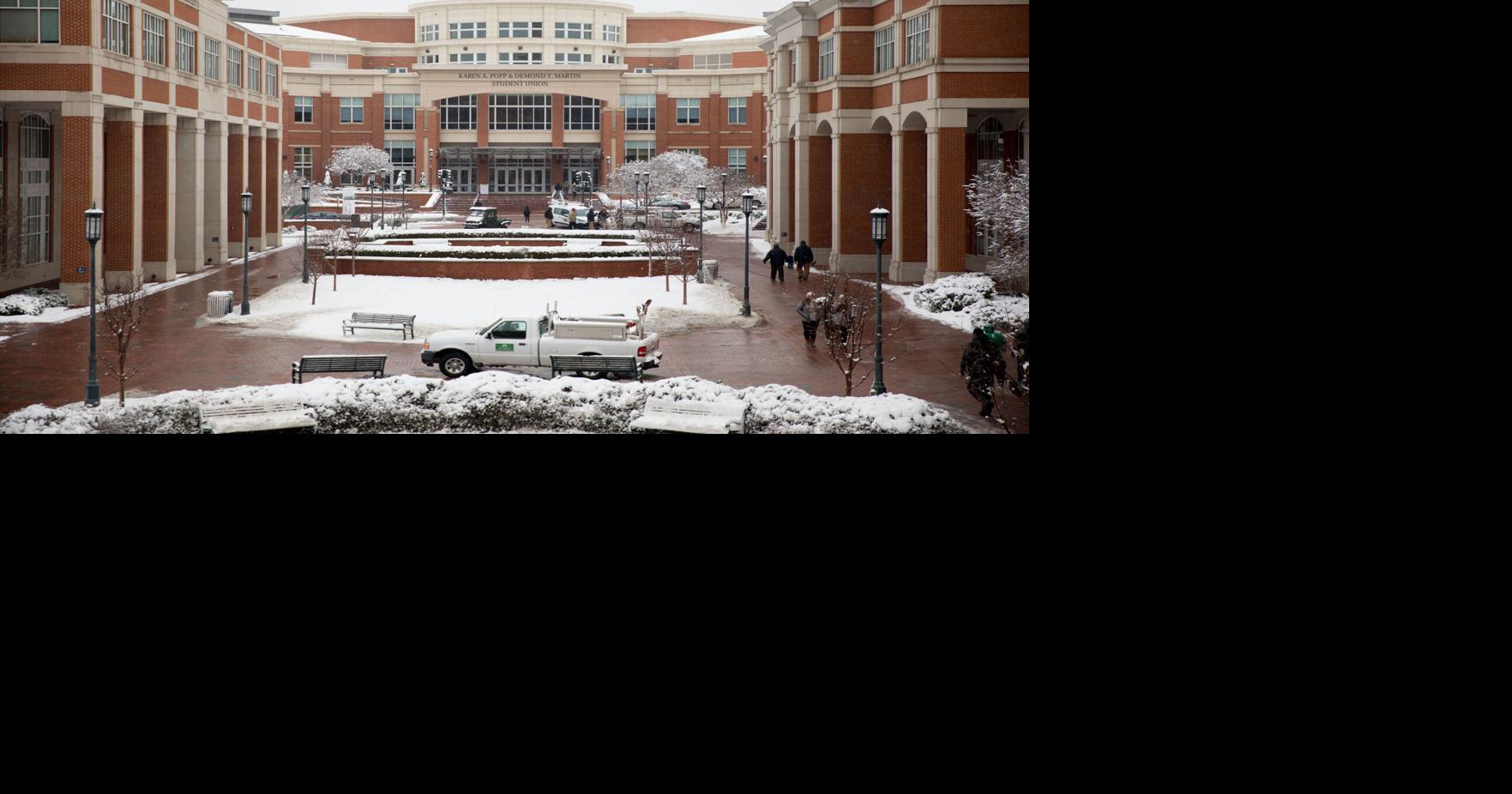University on Condition 2, classes canceled through Monday, Jan. 26 amid weekend ice storm