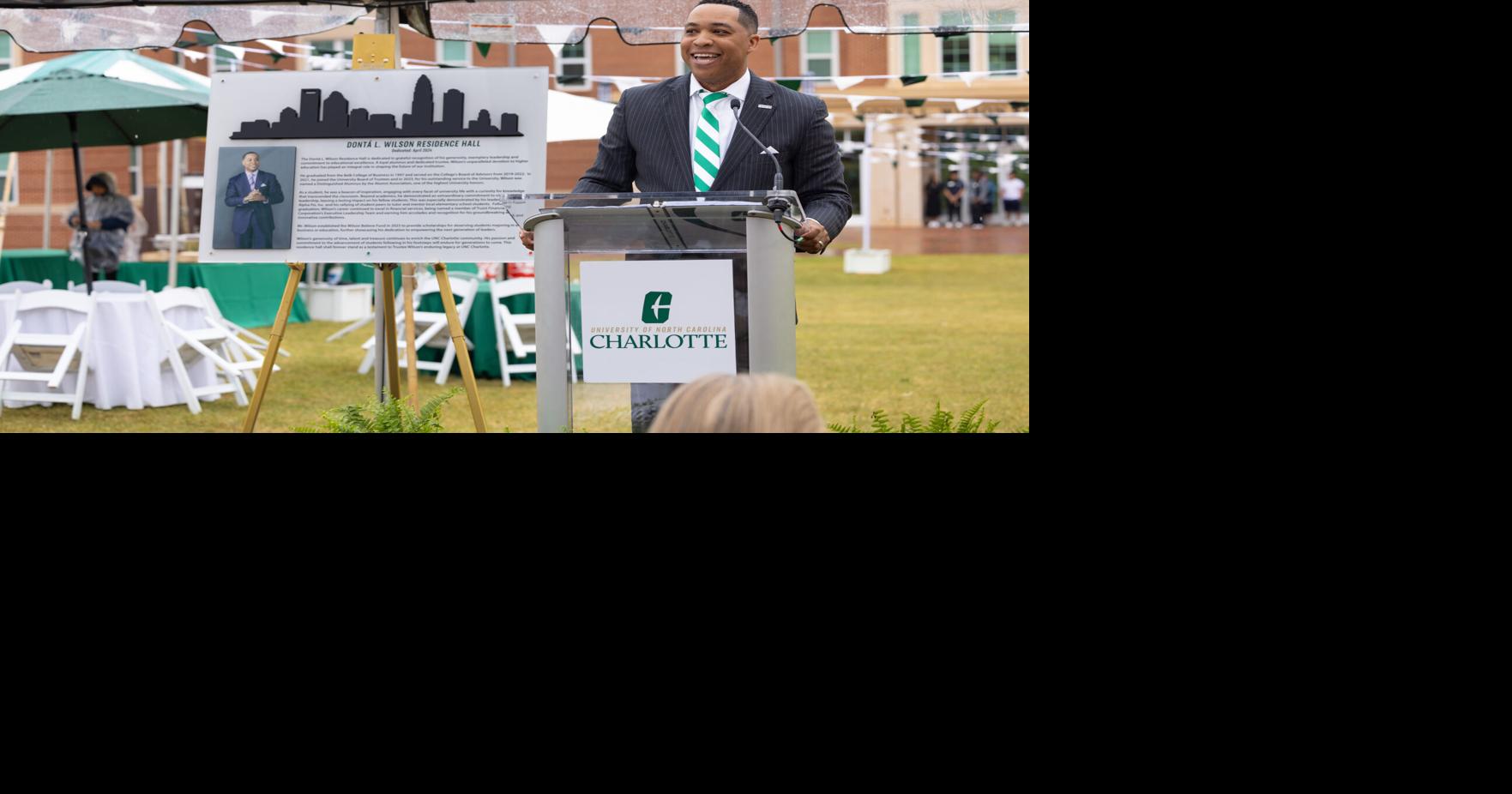 From first-generation to the Board of Trustees: Dontá Wilson’s journey to UNC Charlotte's highest position