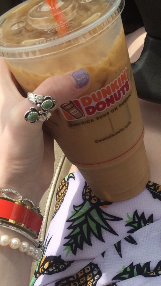 Thirsty Thursday Dunkin Donuts iced coffee ninertimes