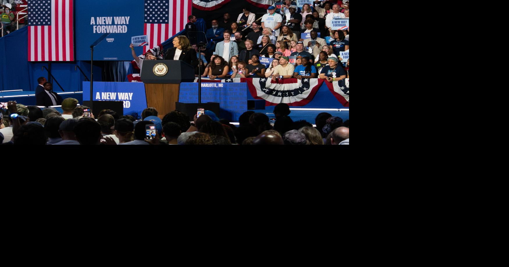 Harris holds Charlotte rally as a part of post-debate N.C. tour | News ...