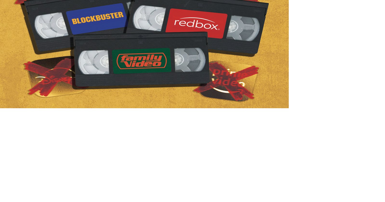 Opinion: Bring back movie rental stores