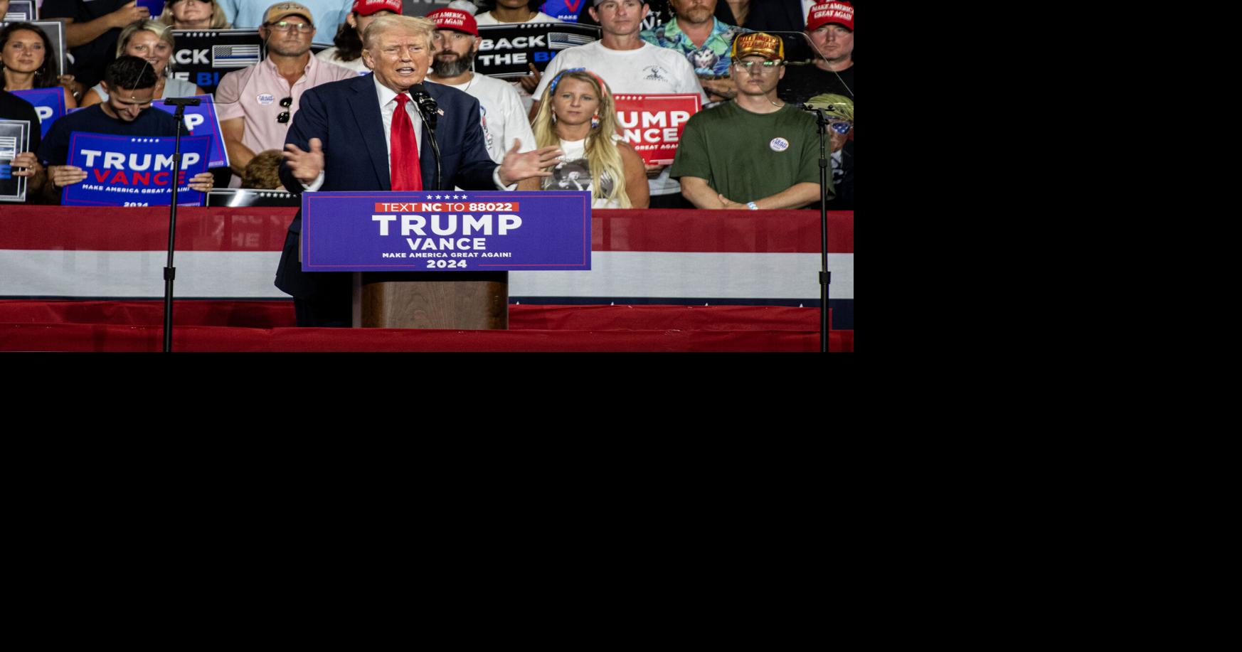 Photos: Trump rally at Bojangles Coliseum | Multimedia | ninertimes.com