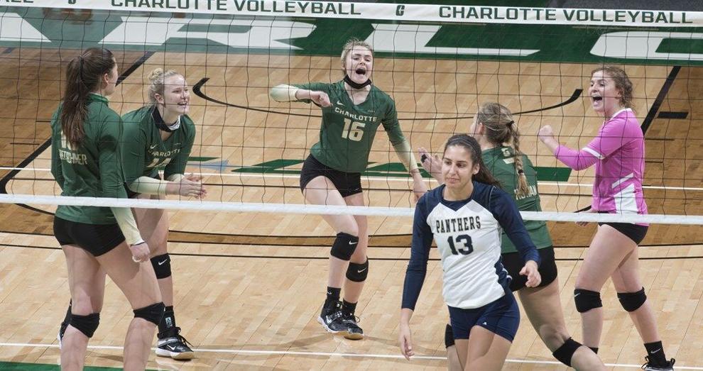 Charlotte volleyball rides win streak into Conference USA tournament