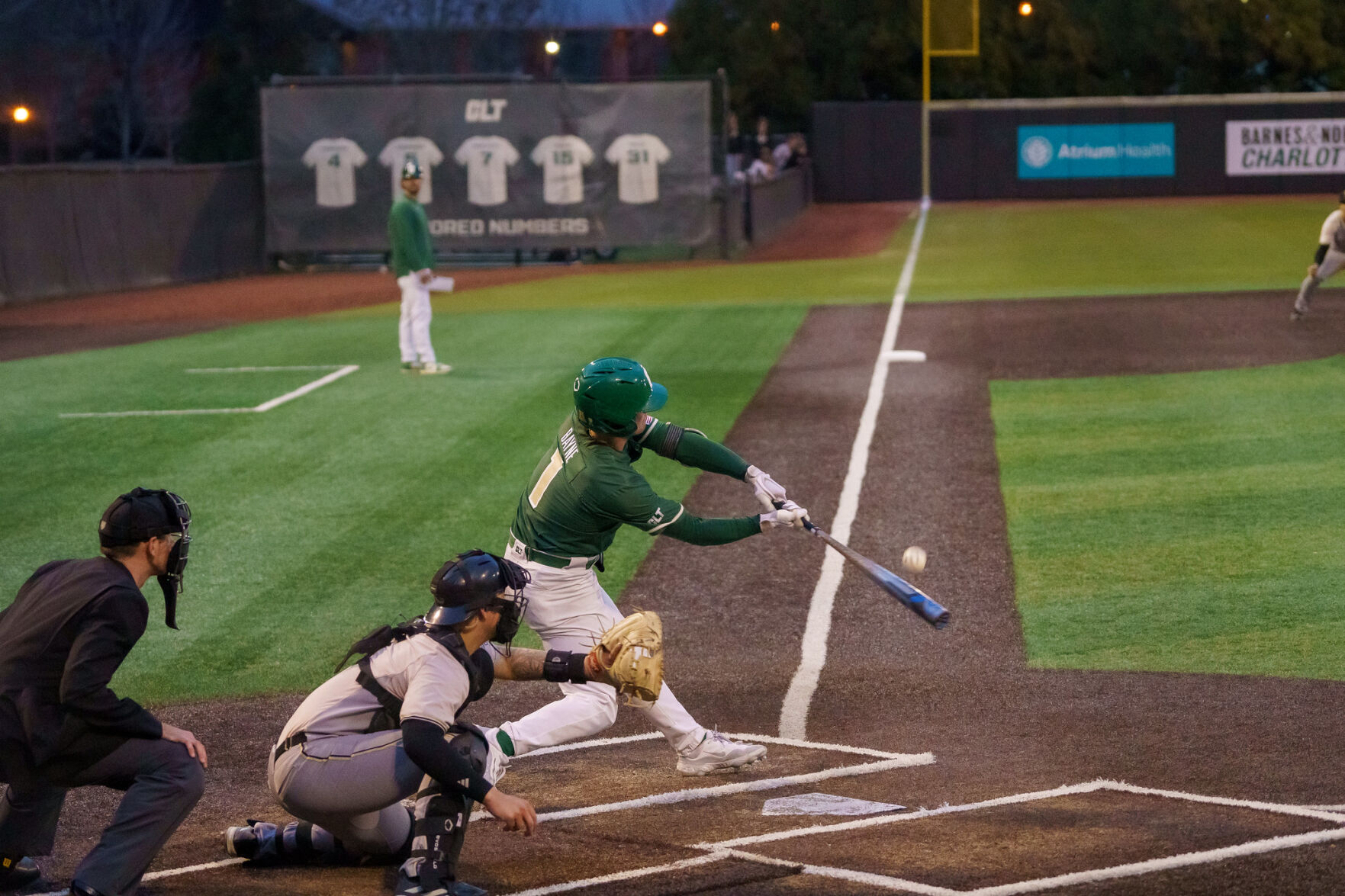 Charlotte baseball takes 3-2 win over Wofford as Furcht hits game ...