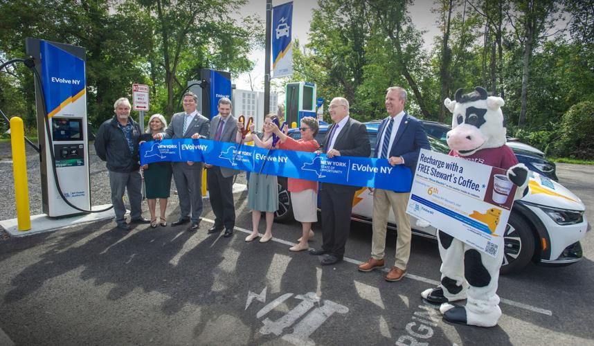 New York, NYPA unveil EV chargers at Potsdam Stewart’s Shop Business