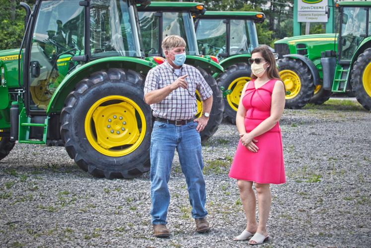 Stefanik tours Parishville firehall