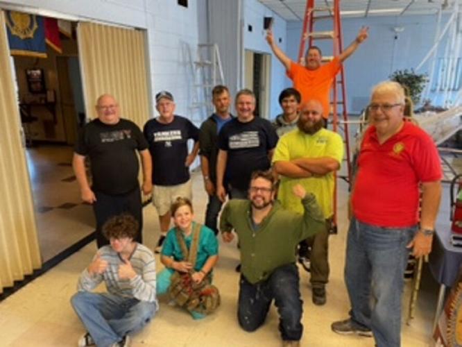 Volunteers make over Watertown American Legion post Community Giving