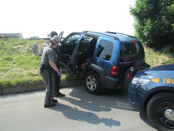 Police chase ends in vehicle crash in Massena News
