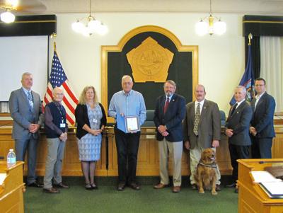 Oswego County recognizes Carl Steele
