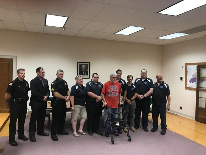 Celebrating the joy of two lives and the Potsdam first responders who