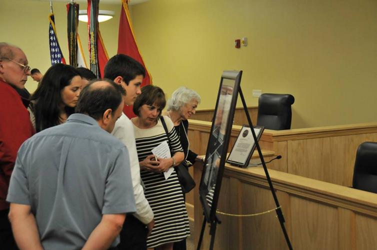 Drum court named for Cumoletti REDEDICATION CEREMONY Room now honors