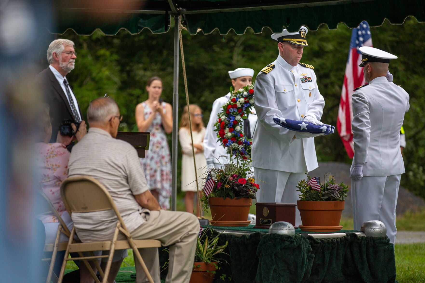 PHOTOS: 80 Years After Pearl Harbor, Dexter-area Sailor Laid To Rest ...