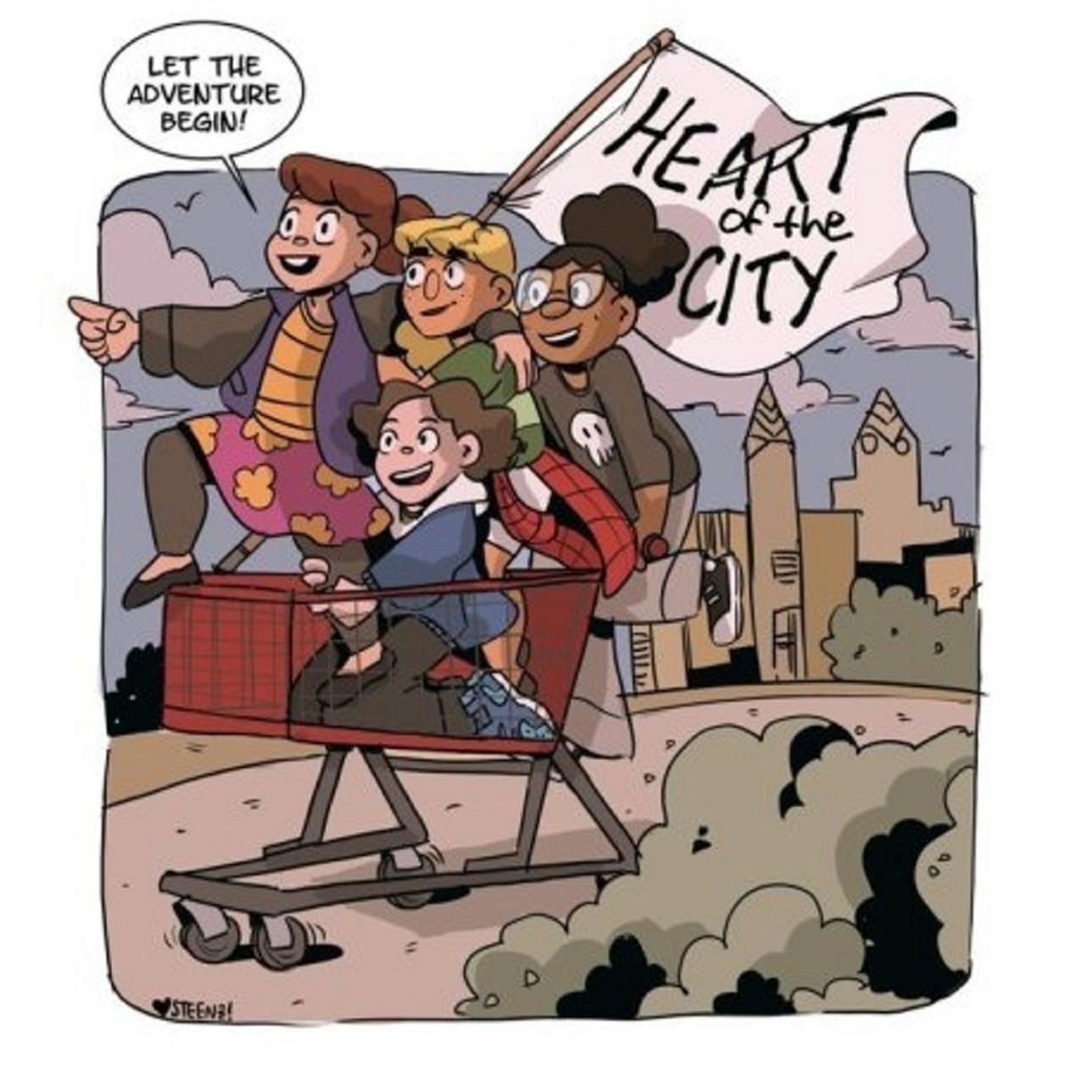 “Heart of City” comic has new artist, style Arts and Entertainment