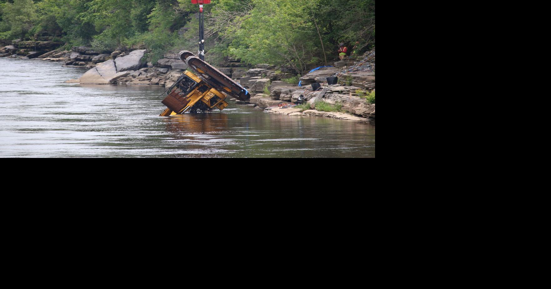 Read More ⇒Crews retrieve excavator stuck in Black River in Brownville since March