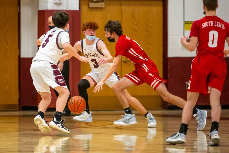 High school boys basketball Sackets Harbor finds energy in second half