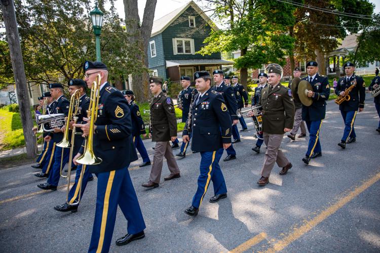 Downtown parade honors armed forces
