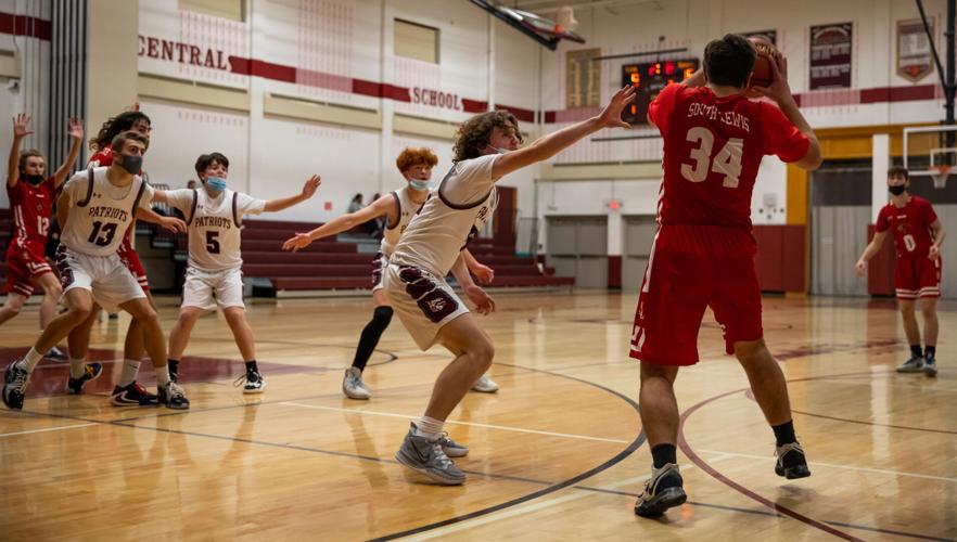 High school boys basketball Sackets Harbor finds energy in second half