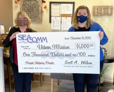 SeaComm donates to Urban Mission