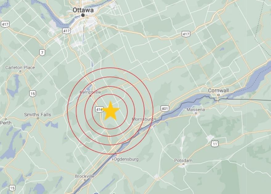 I felt the Ontario earthquake in New York