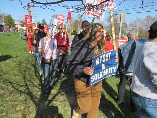 Massena Hospital nurses hold informational picket for fair contract