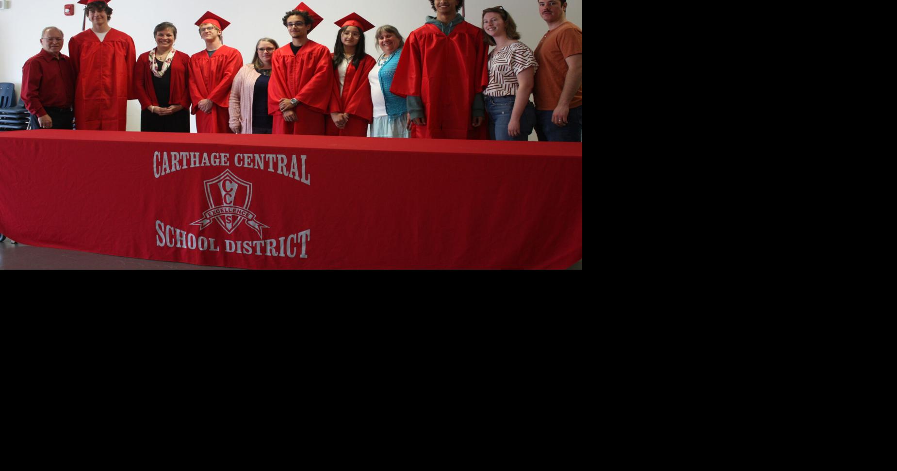 Graduation ceremony held for foreign exchange students at Carthage High