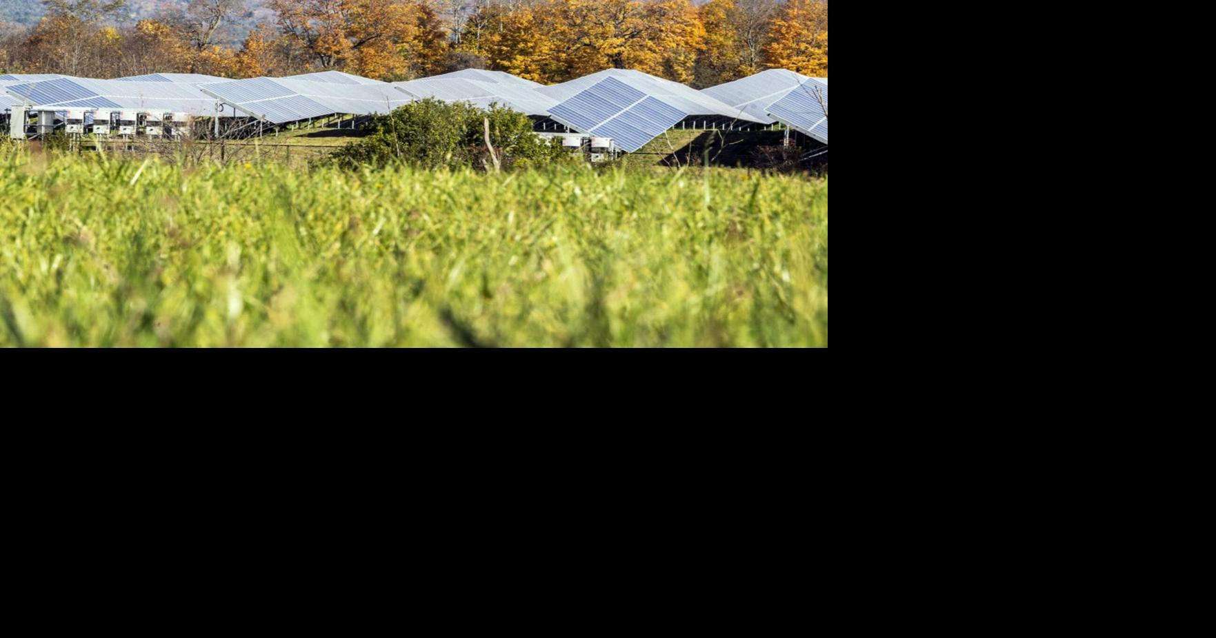 Otherwise unusable Lewis Countyowned land for a community solar