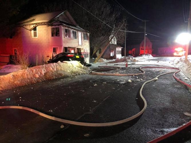 Driver cited after crashing car into Gouverneur porch, fleeing scene