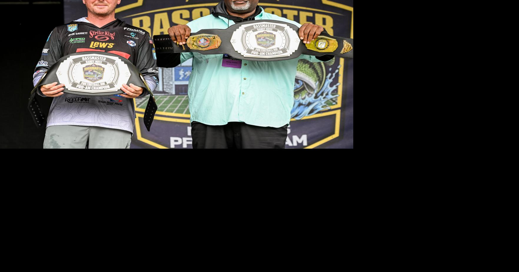 Pro fishing: NFL’s Jackson, Bassmasters’ Garrett win inaugural Pro Football Hall of Fame Pro-Am in Clayton