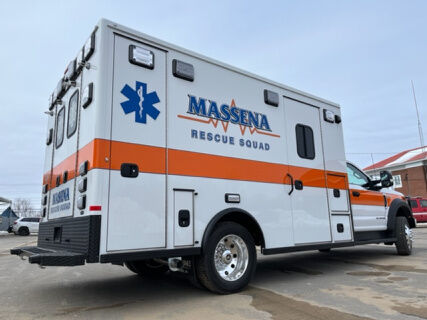 Massena Rescue Squad welcomes new ambulance