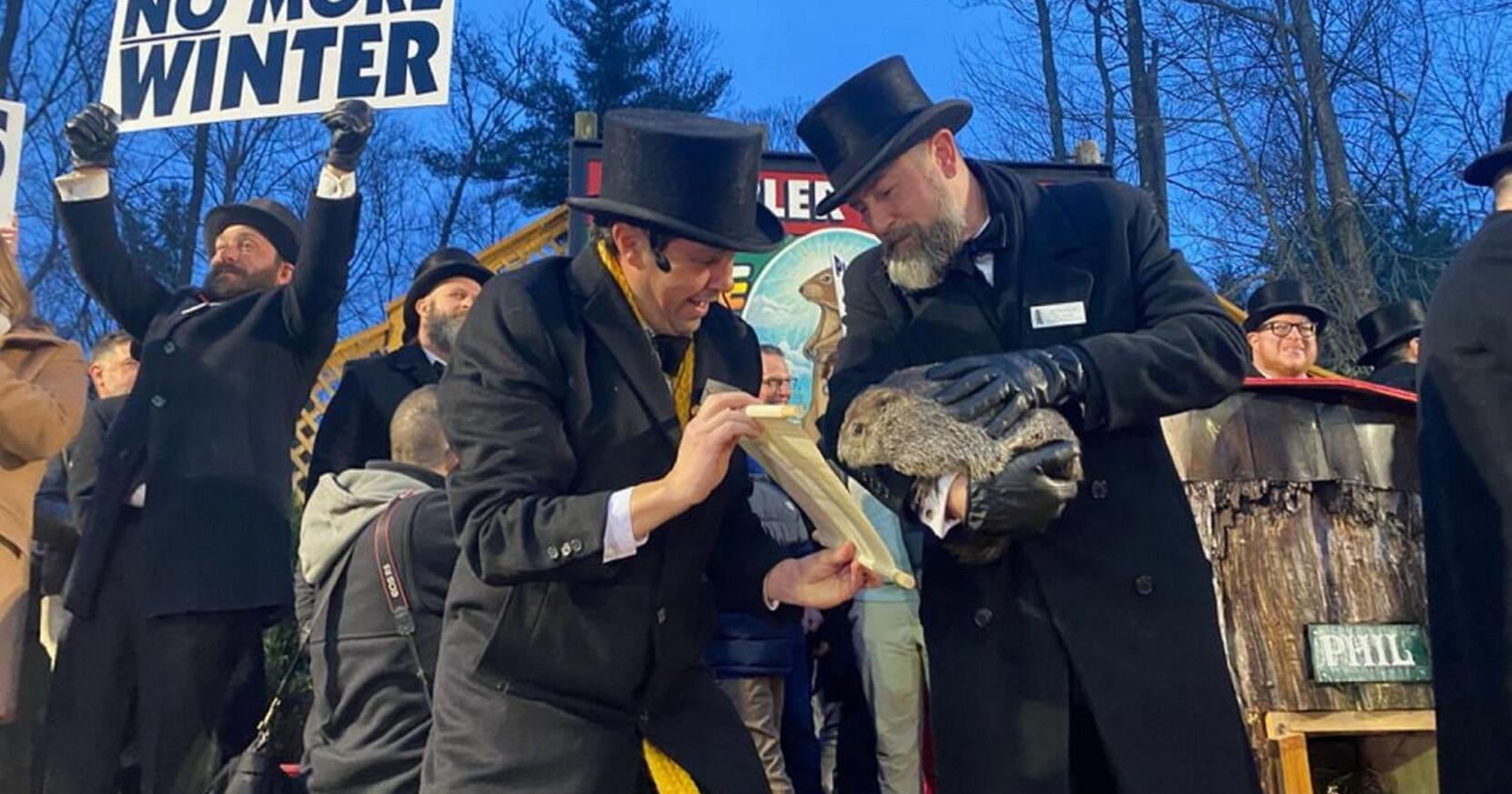 Groundhog Day: Punxsutawney Phil predicts an early spring - Vimarsana News