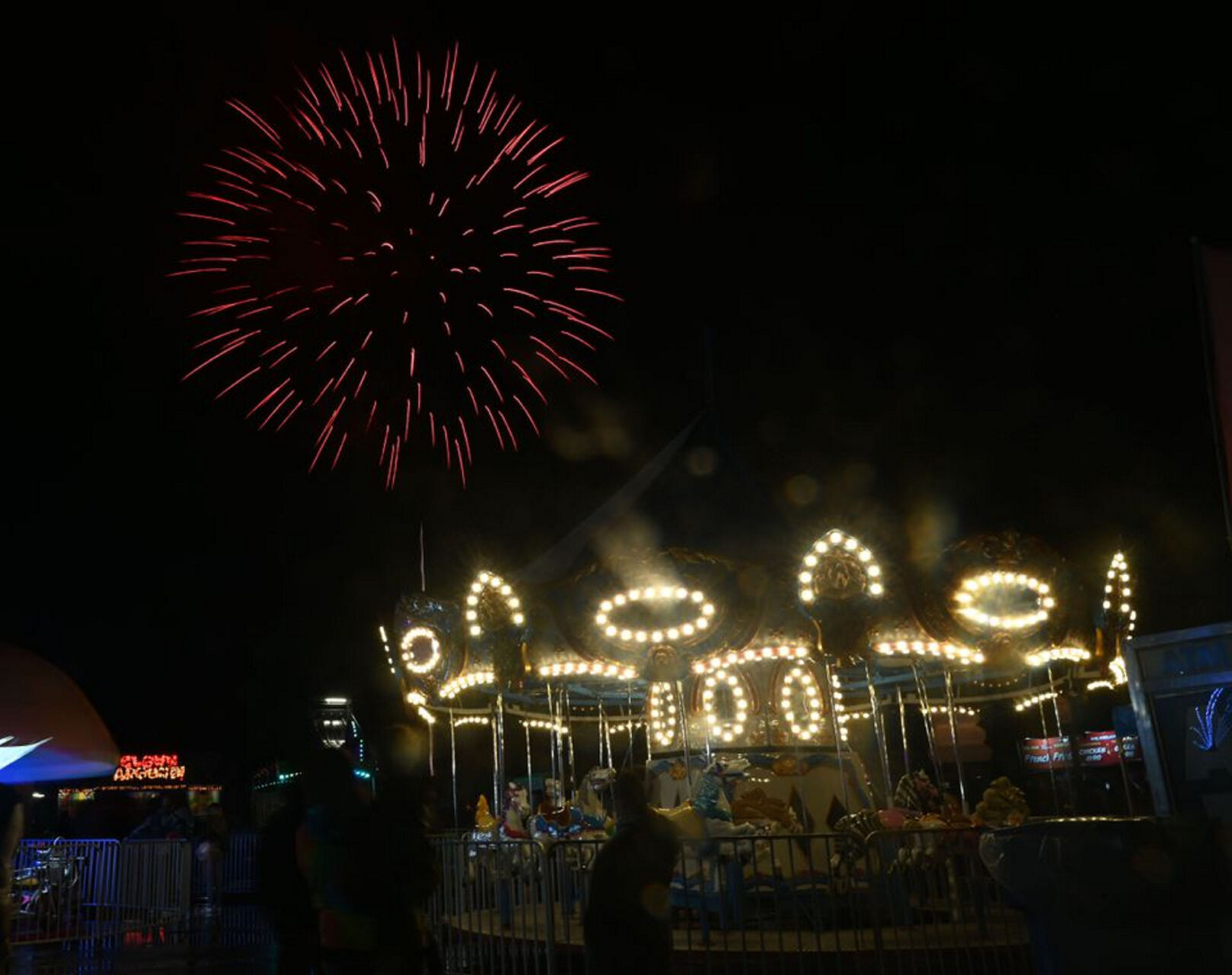 PHOTOS: Fireworks at the fairgrounds - Vimarsana News