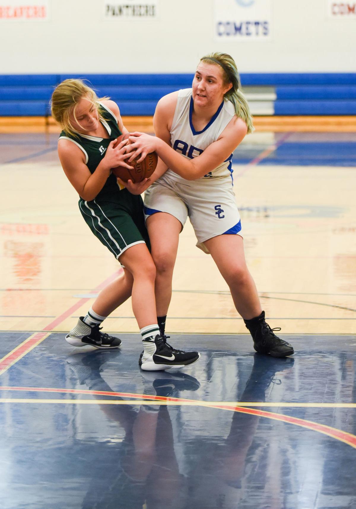 High School Girls Basketball Copenhagen Downs Sandy Creek In