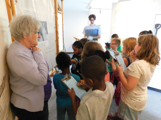 Students visit the Sackets Harbor Battlefield State Historic Site