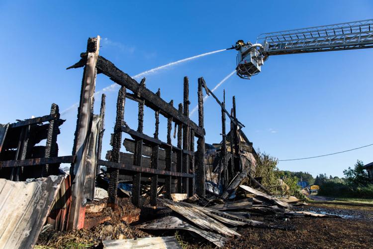 Rodman shop burns to the ground; owner plans to rebuild Jefferson