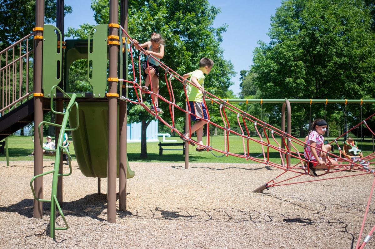 New playground dedicated at Thompson Park Zoo Community Giving
