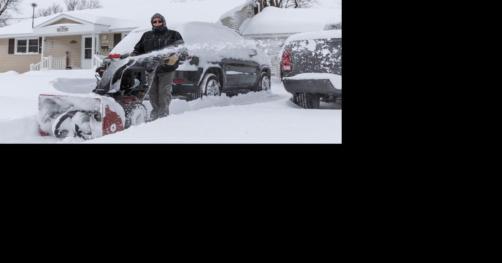 PHOTOS: Watertown gets 30+ inches of snow, residents dig out | Top ...
