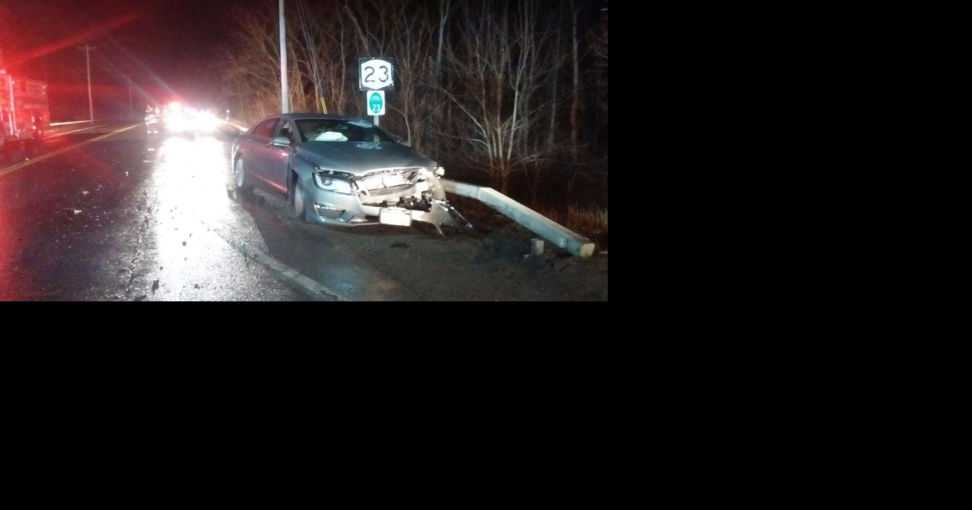 2 Catskill police officers injured in crash