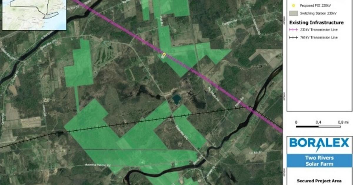 Boralex officials to discuss plans for solar project in towns of Massena, Brasher