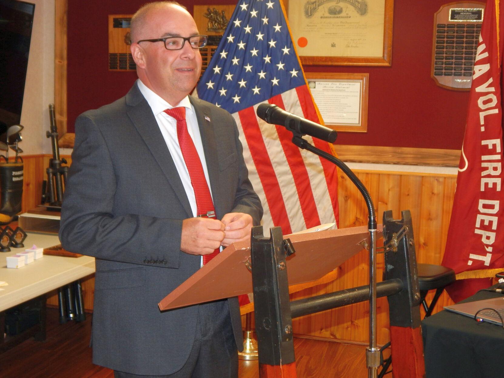 Massena fire chief reflects on past department year St. Lawrence