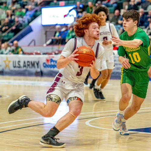 High school basketball Another Sackets Harbor rally comes up two