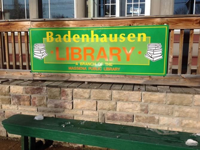 Badenhausen Branch of Massena Public Library receives contribution from
