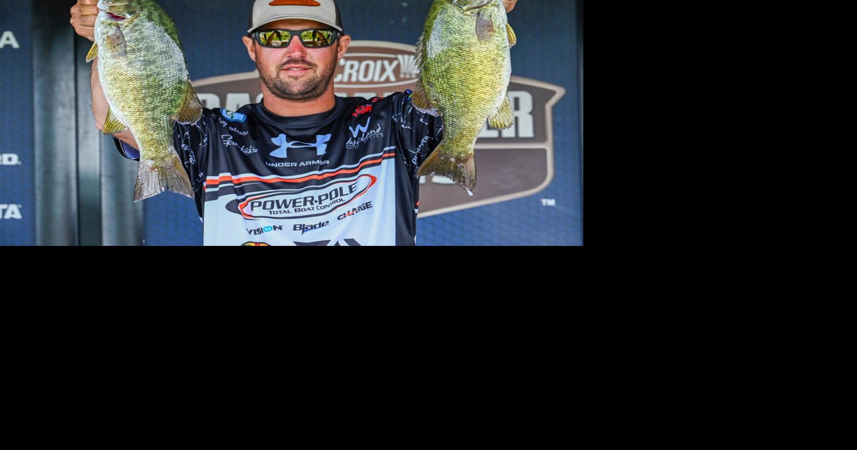 Pro fishing: Johnston stages late rally to remain as leader at Bassmaster  Open., Sports