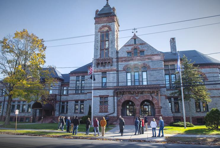 Former CFC members congregate in Canton to advocate for CARE Act