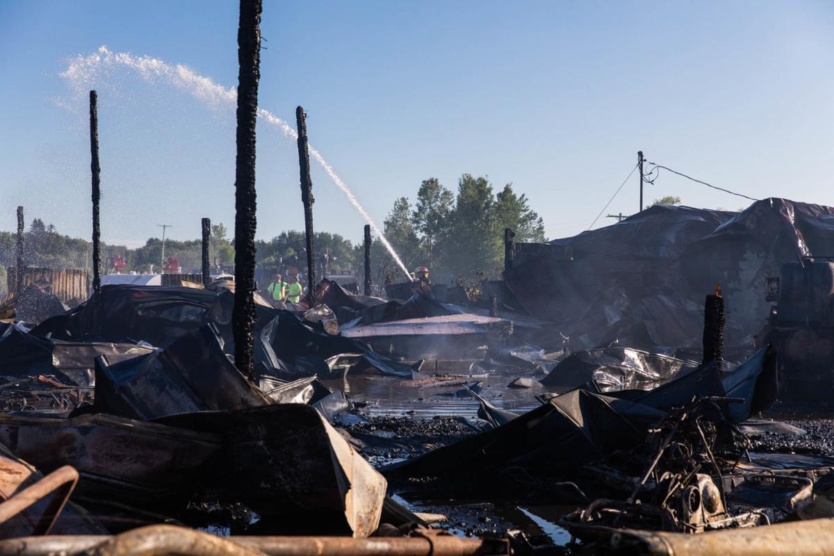 Rodman shop burns to the ground; owner plans to rebuild Jefferson