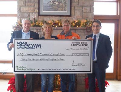 Seacomm helps kick cancer with $22,500 donation