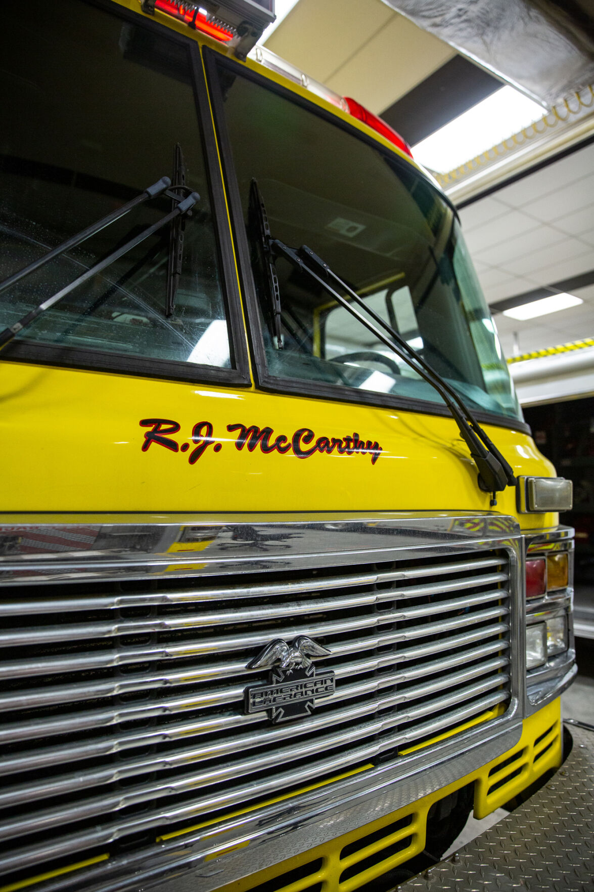 Watertown Fire Department rescue truck readied to be sold Government