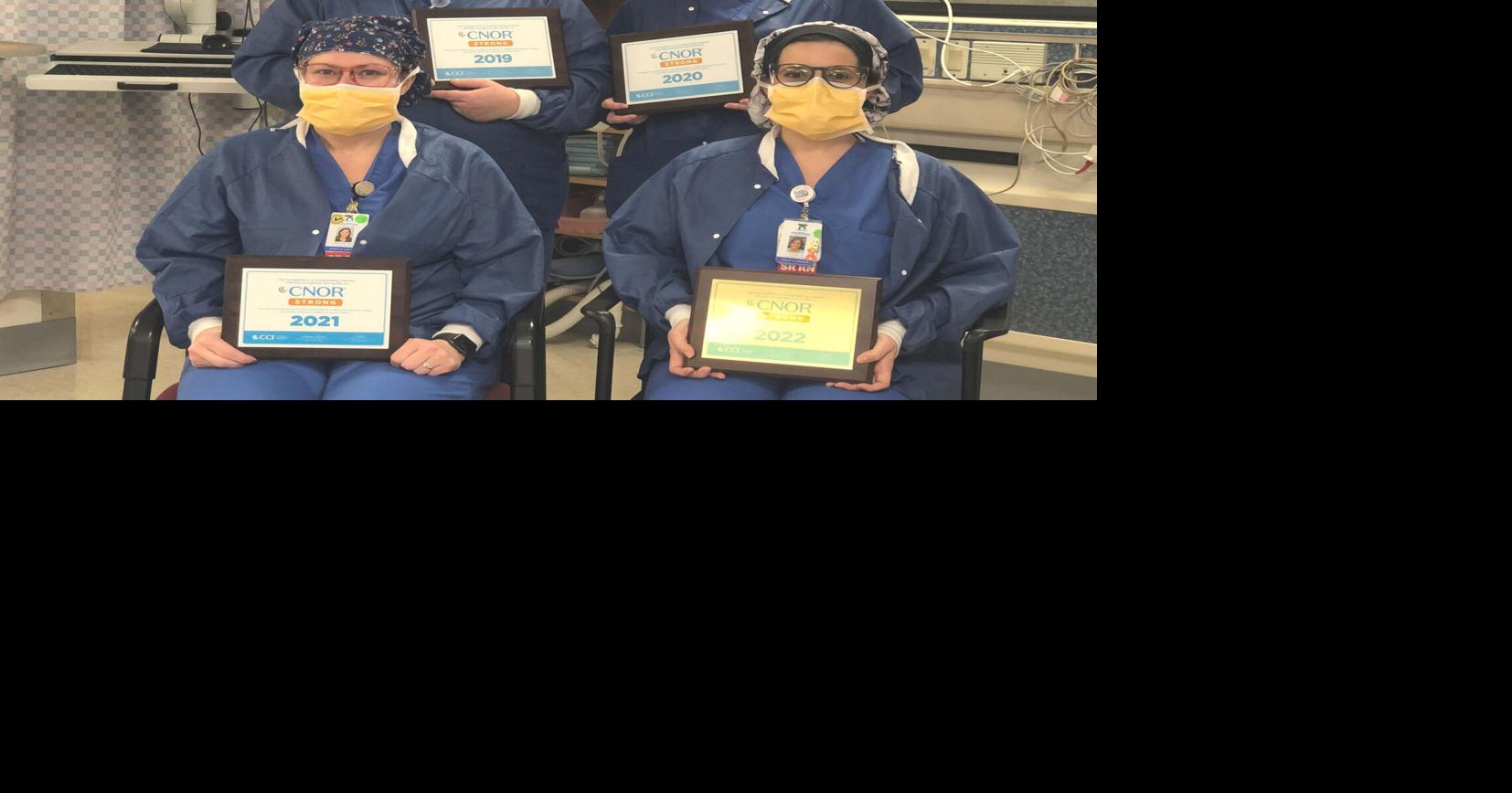 Oswego Health’s perioperative team earns 2022 CNOR ® Strong designation for advancing a culture