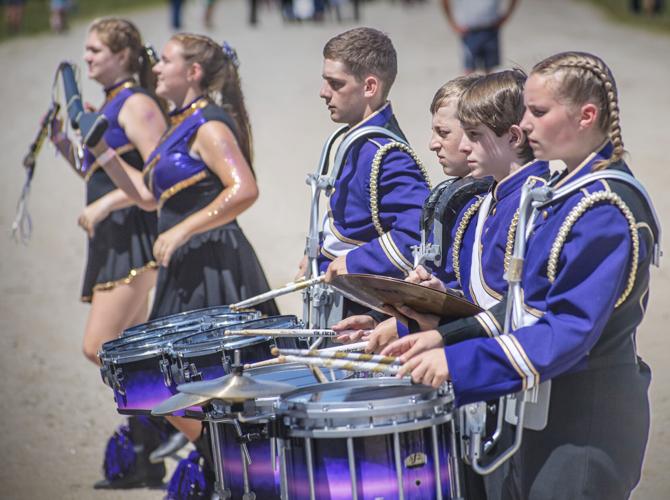 School bands marching to the beat at Gouverneur fair (VIDEO